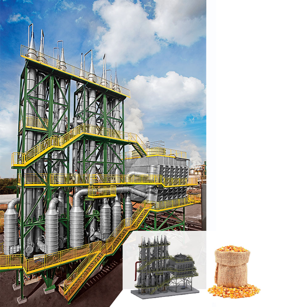 Citrotec deu start em produção de etanol e vinhaça de milho